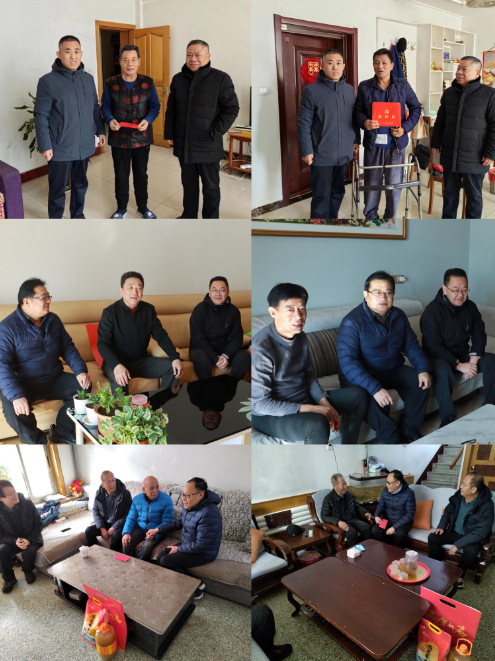 春節(jié)將至，宏河集團黨委走訪慰問老干部、困難黨員職工2