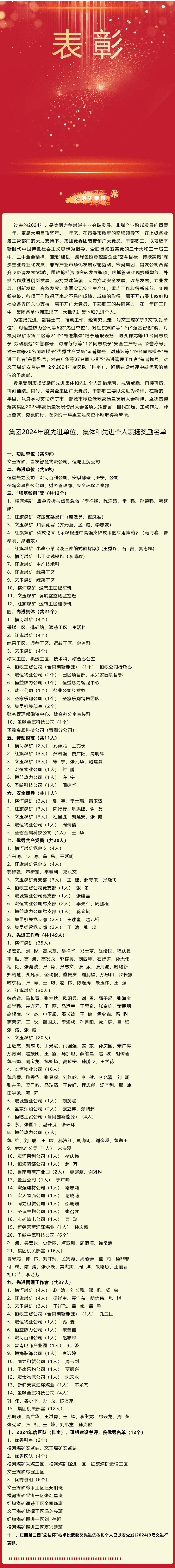 點(diǎn)贊！宏河集團(tuán)表彰這些單位和個(gè)人